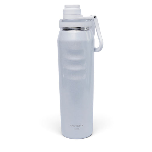 Garrafa Térmica Faster Oásis Shine White - 650ml