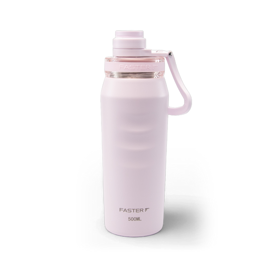 Garrafa Térmica Faster Oásis Rosa Bela - 500ml