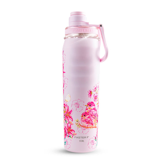 Garrafa Térmica Faster Oásis Preciosa Brisa Floral 2 - 650ml