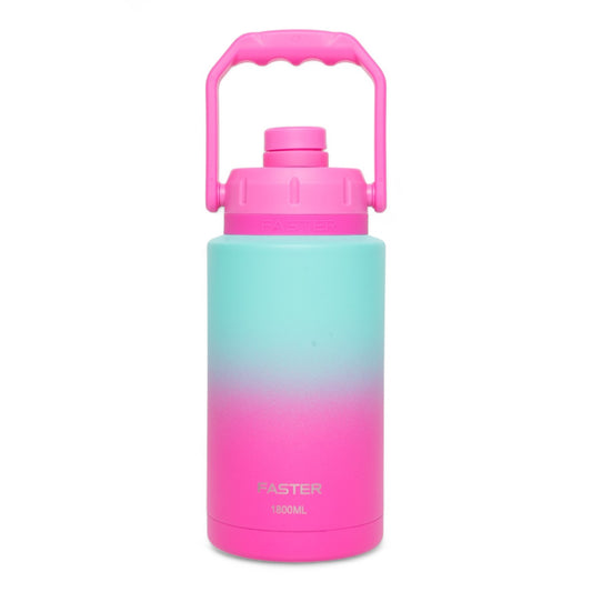 Garrafa Térmica Gig Fast Pink e Verde 1800ml