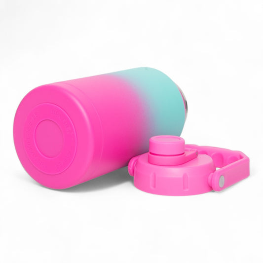 Garrafa Térmica Gig Fast Pink e Verde 1800ml