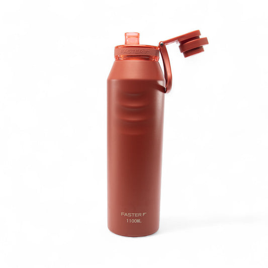 Garrafa Térmica Faster Oásis Vermelha Papoula - 1100ml