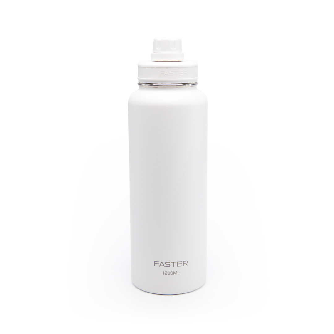 Garrafa Térmica Faster White 1200ml - Essense Sand