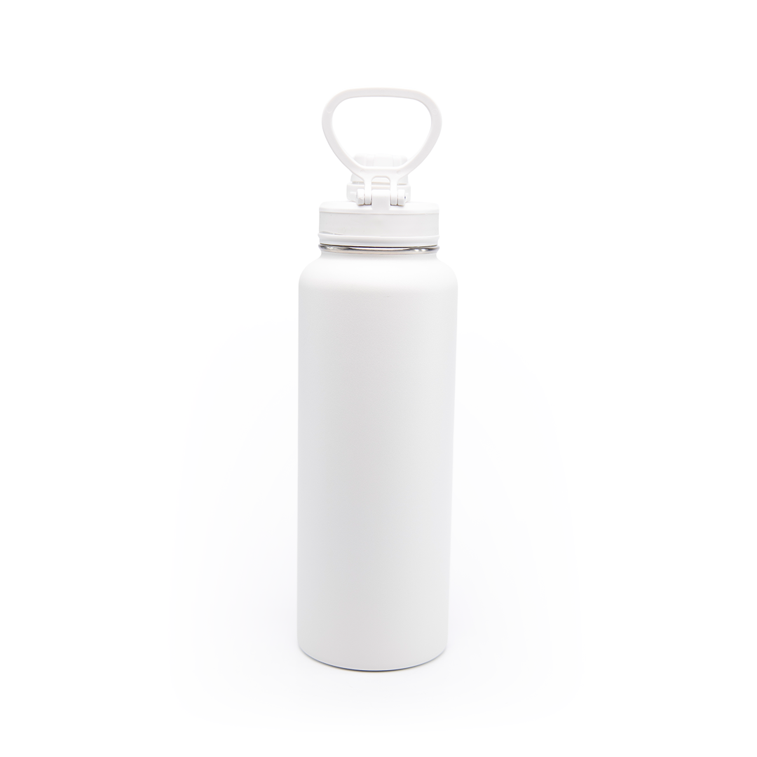 Garrafa Térmica Faster White 1200ml - Essense Sand