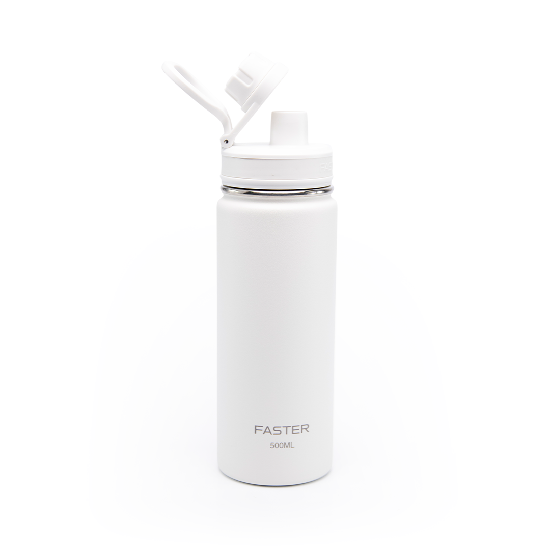 Garrafa Térmica Faster White 500ml - Essense Sand