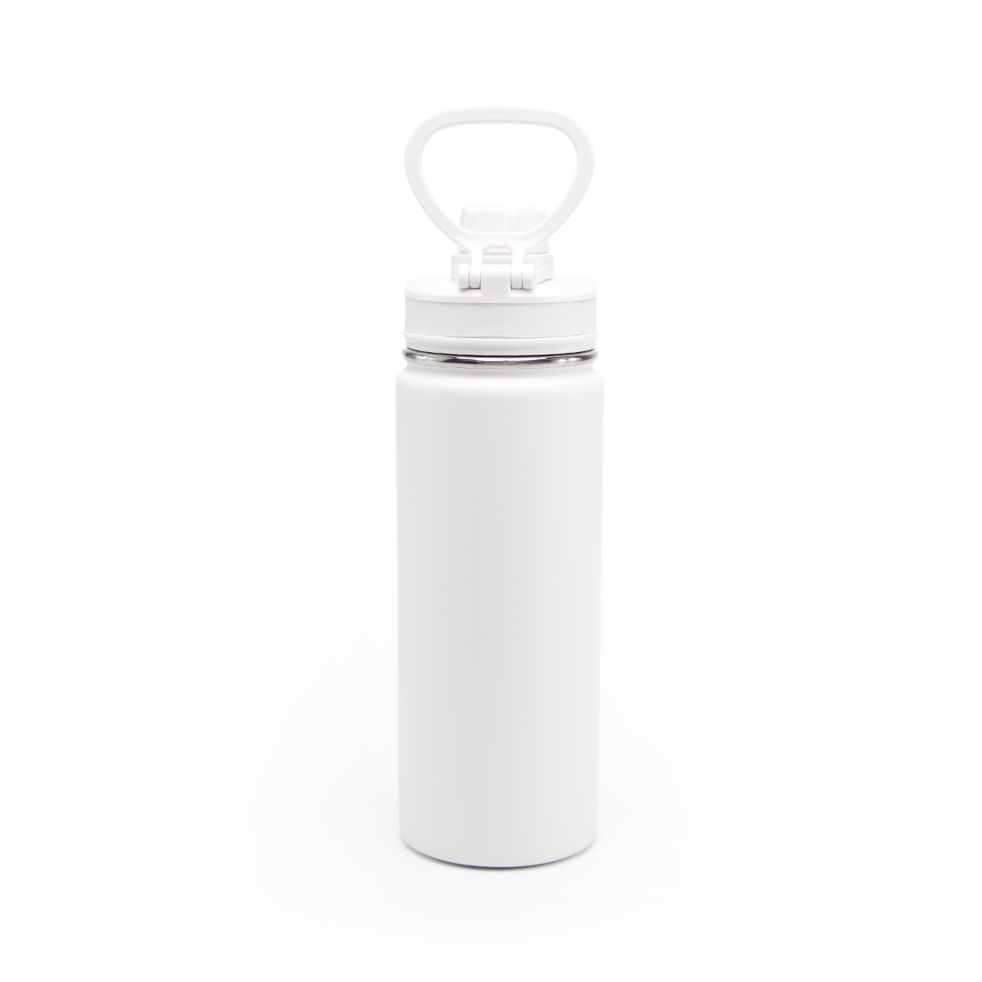 Garrafa Térmica Faster White 500ml - Essense Sand