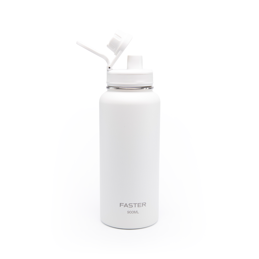 Garrafa Térmica Faster White 900ml - Essense Sand