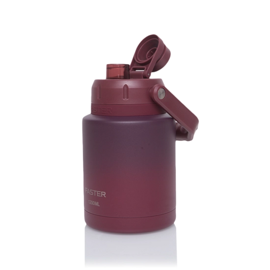Garrafa Térmica Gig Fast Barolo e Cereja 1200ml