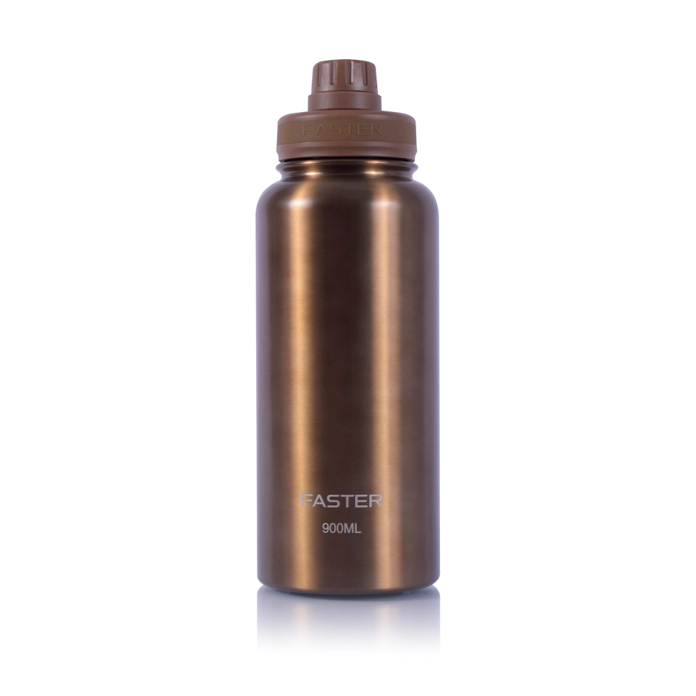 Garrafa Térmica Faster Luminous Gold 900ml