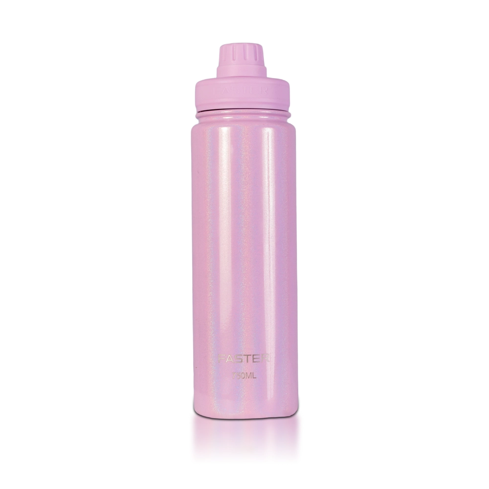 Garrafa Térmica Faster Shine Rosa 750ml