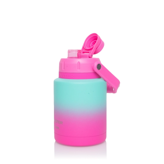 Garrafa Térmica Gig Fast Pink e Verde 1200ml