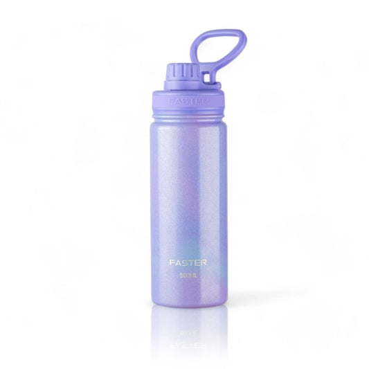 Garrafa Térmica Faster Shine Lilás 500ml