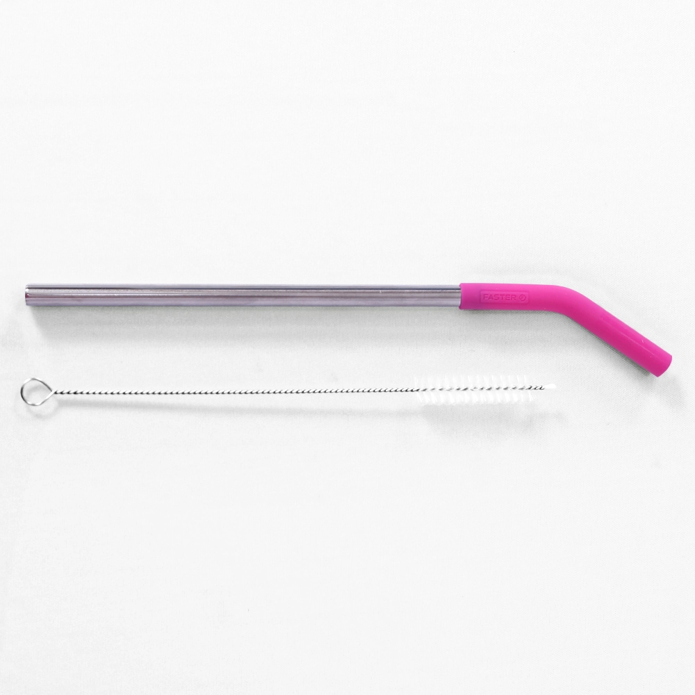 canudo rosa da ponta fina