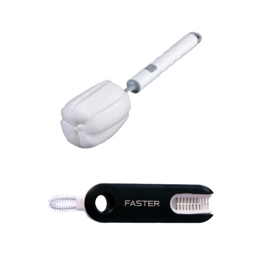 Kit de Limpeza: Esponja + Escova