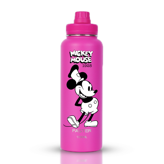 Garrafa Térmica Faster Pink 1200ml - Mickey Est. 1