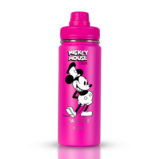 Garrafa Térmica Faster Pink 500ml Mickey - Est .1