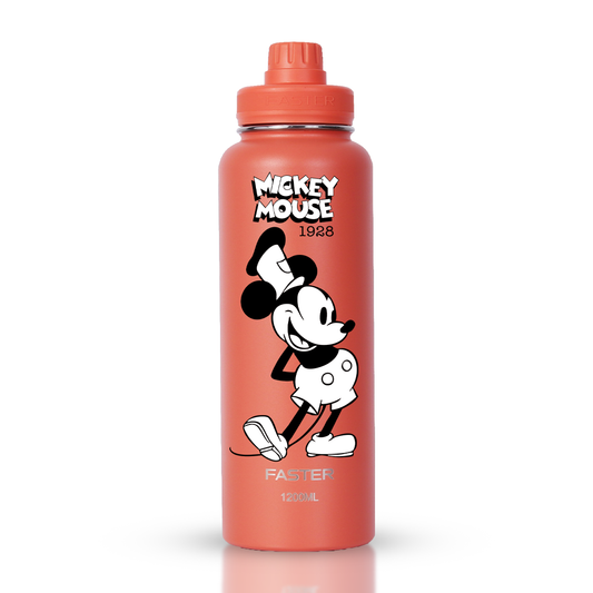 Garrafa Térmica Faster Coral 1200ml - Mickey Est. 1