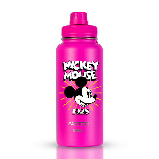 Garrafa Térmica Faster Pink 900ml - Mickey Est. 2