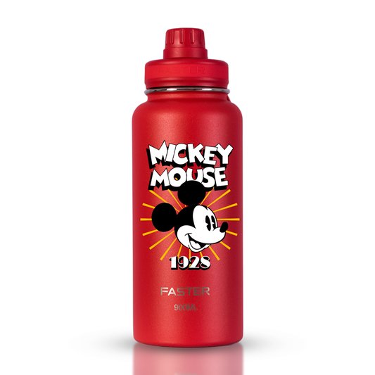 Garrafa Térmica Faster Chic Red 900ml - Mickey Est. 2