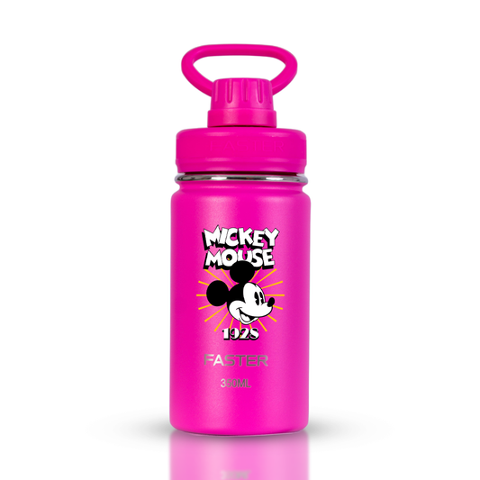Garrafa Térmica Faster Pink 350ml - Mickey Est. 2