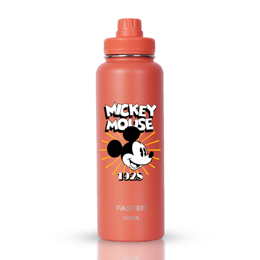 Garrafa Térmica Faster Coral 1200ml - Mickey Est. 2