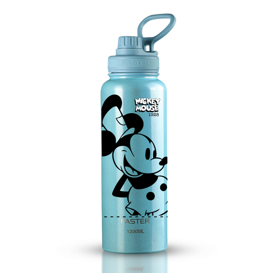 Garrafa Térmica Faster Shine Blue 1200ml - Mickey Est. 3