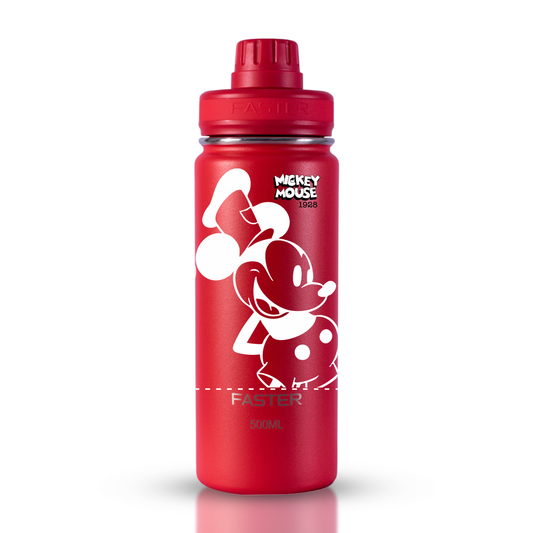 Garrafa Térmica Faster Chic Red 500ml Mickey - Est. 3