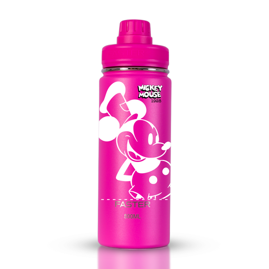 Garrafa Térmica Faster Pink 500ml Mickey - Est. 3