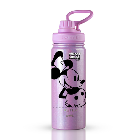 Garrafa Térmica Faster Shine Flamingo 500ml Mickey - Est. 3