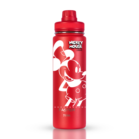 Garrafa Térmica Faster Chic Red 750ml - Mickey Est. 3