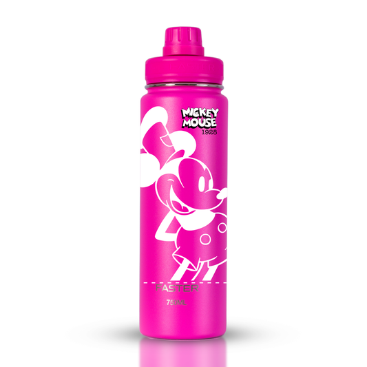Garrafa Térmica Faster Pink 750ml - Mickey Est. 3