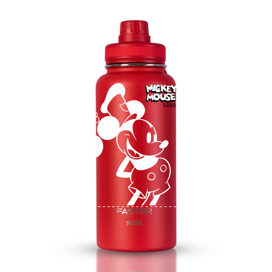 Garrafa Térmica Faster Chic Red 900ml - Mickey Est. 3