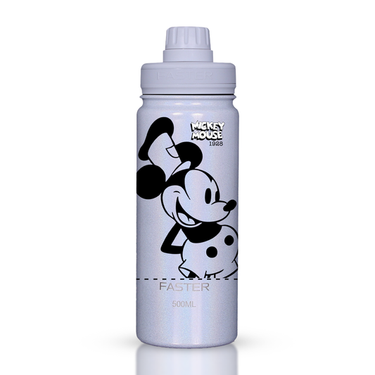 Garrafa Térmica Faster Shine White 500ml Mickey - Est. 3