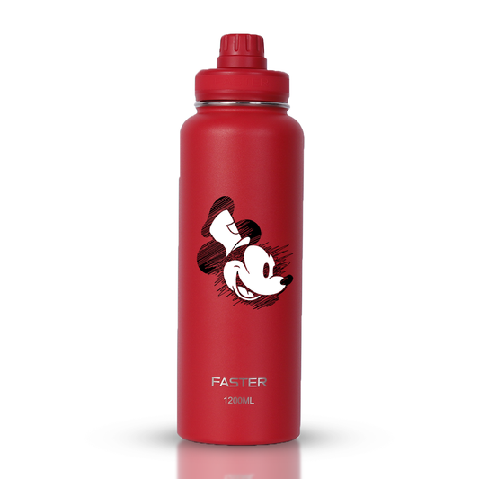 Garrafa Térmica Faster Chic Red 1200ml - Mickey Est. 6