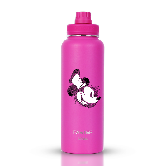 Garrafa Térmica Faster Pink 1200ml - Mickey Est. 6