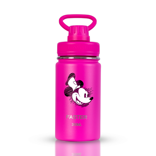 Garrafa Térmica Faster Pink 350ml - Mickey Est. 6