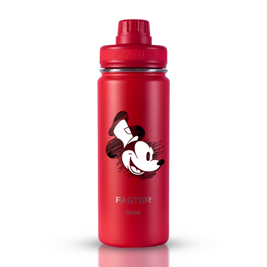 Garrafa Térmica Faster Chic Red 500ml Mickey - Est. 6