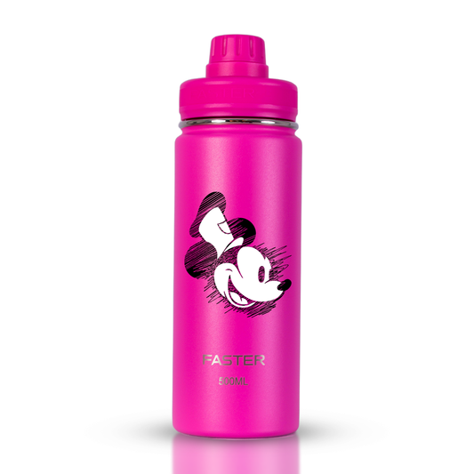 Garrafa Térmica Faster Pink 500ml Mickey - Est. 6