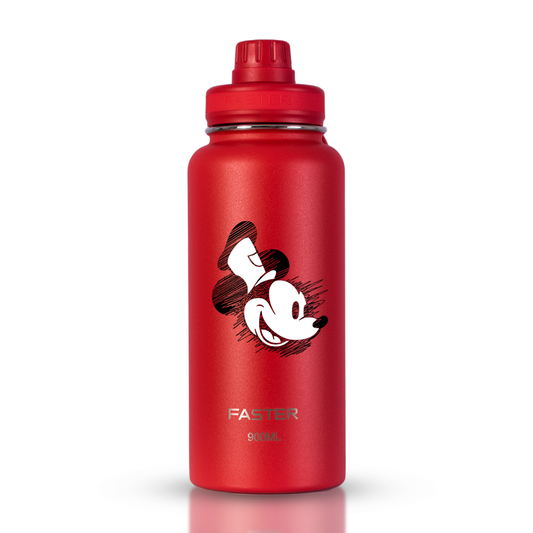 Garrafa Térmica Faster Chic Red 900ml - Mickey Est. 6