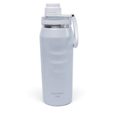 Garrafa Térmica Faster Oásis Shine White - 500ml