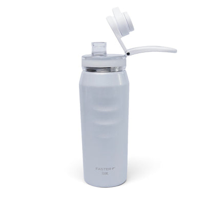 Garrafa Térmica Faster Oásis Shine White - 500ml