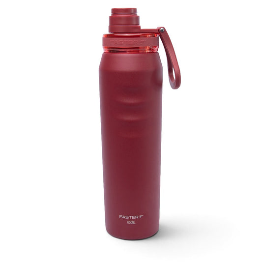 Garrafa Térmica Faster Oásis Vinho Figo - 650ml