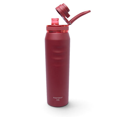 Garrafa Térmica Faster Oásis Vinho Figo - 650ml