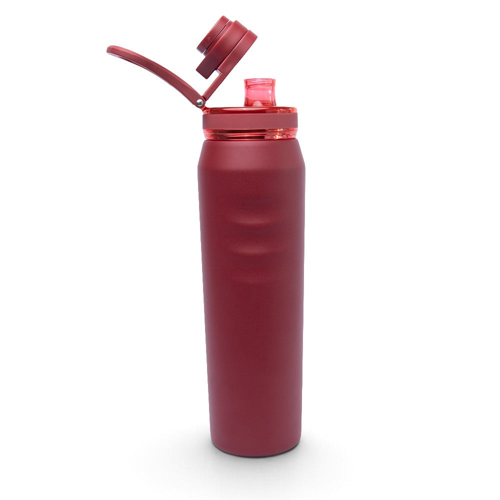 Garrafa Térmica Faster Oásis Vinho Figo - 650ml