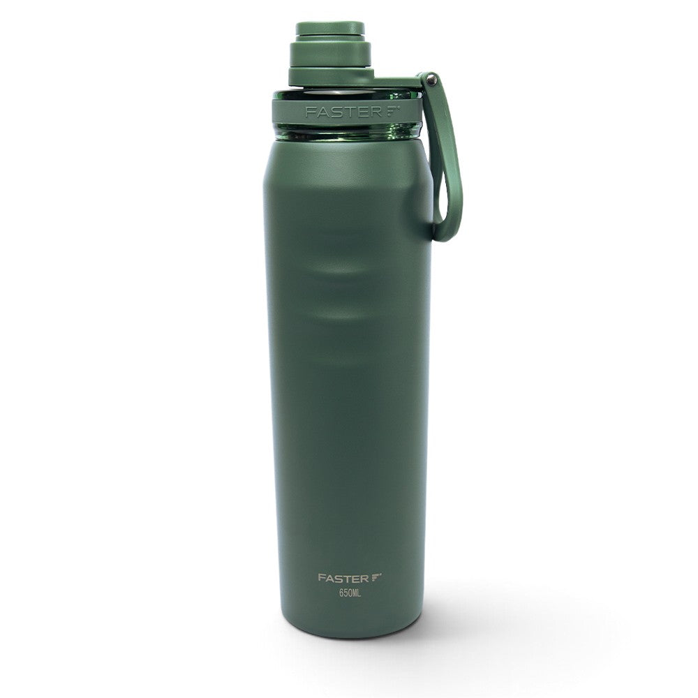 Garrafa Térmica Faster Oásis Verde Figo - 650ml