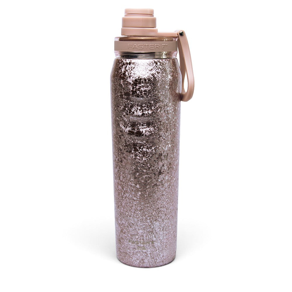 Garrafa Térmica Faster Oásis Glass Rosa - 650ml