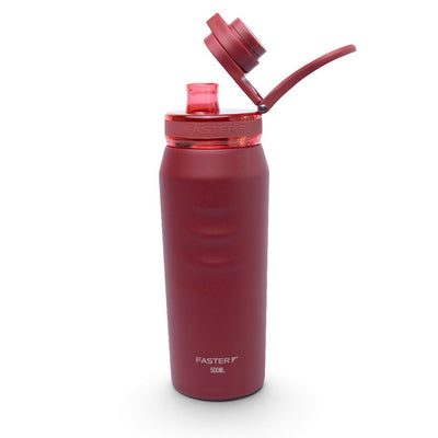 Garrafa Térmica Faster Oásis Vinho Figo - 500ml