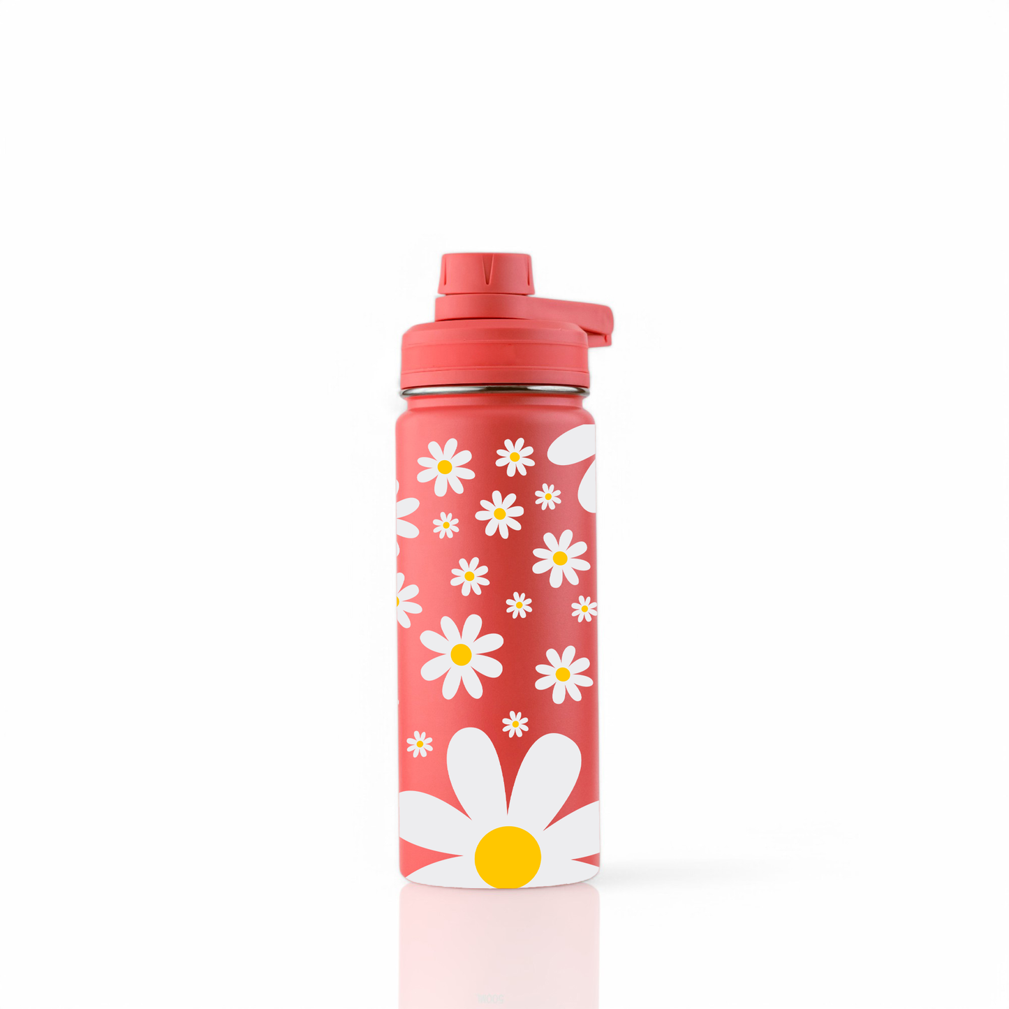 Garrafa Térmica Ink 500ml Pêssego Margarida