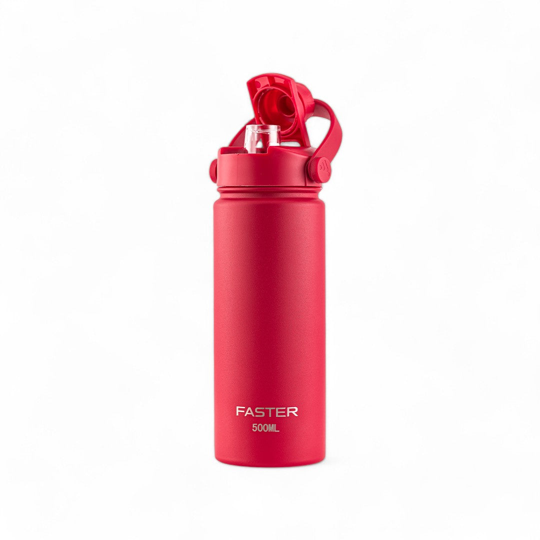 Garrafa Térmica Faster Strap Vermelha 500ML