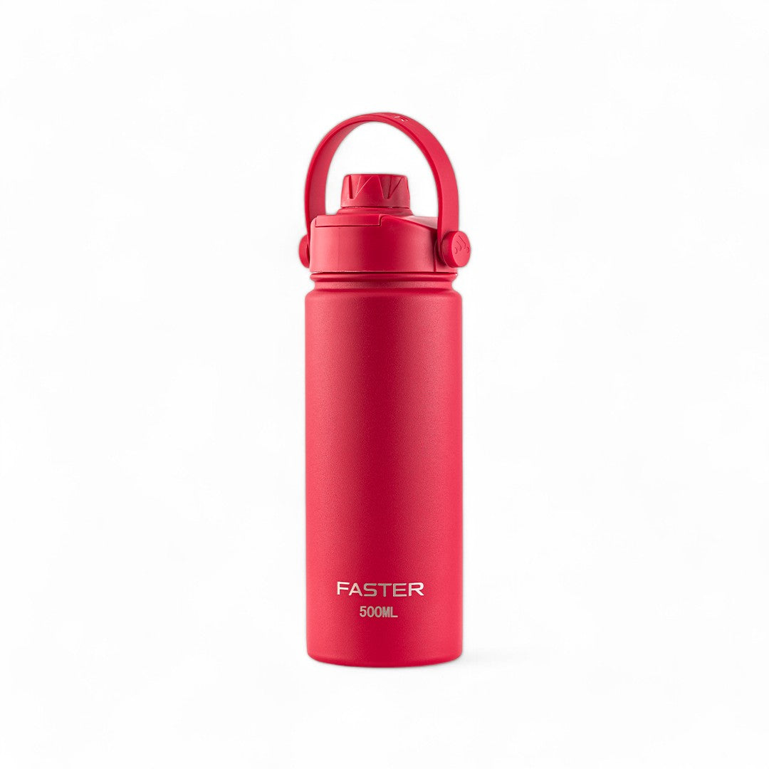 Garrafa Térmica Faster Strap Vermelha 500ML